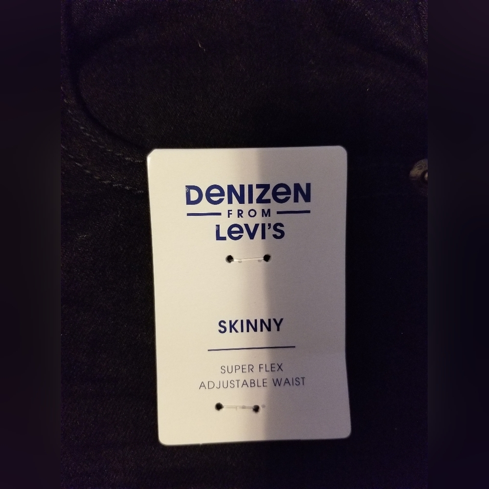 NWT Dinizen from Levi's Skinny Black Jeans Size 10 Reg - Picture 7 of 12